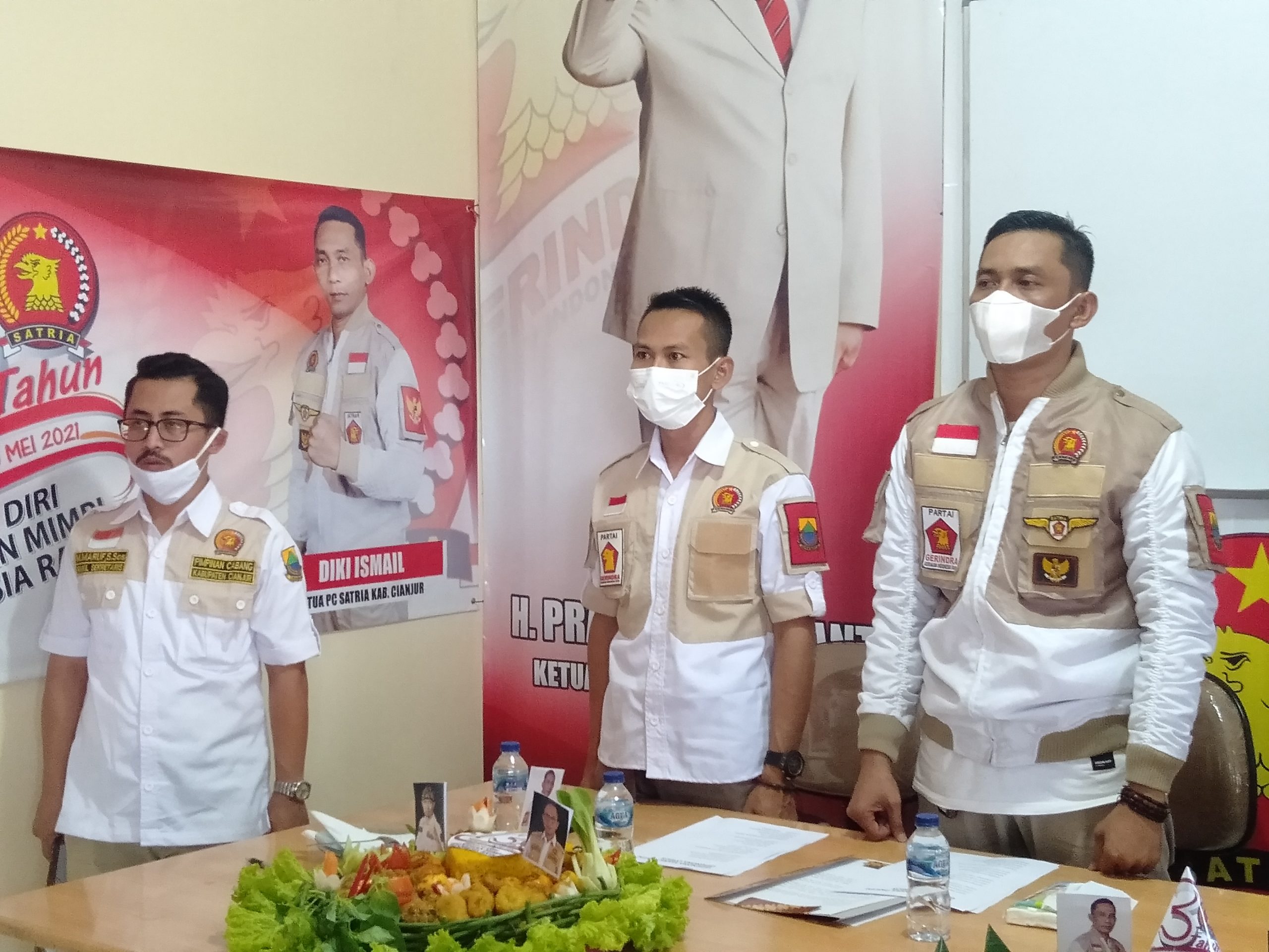 PC Satria Cianjur Siap Lahirkan Kader Terbaik Partai Gerindra