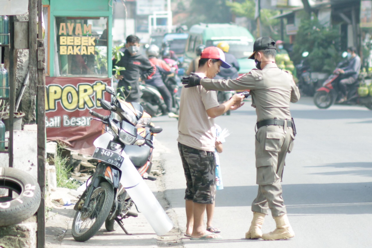 Pelanggar Prokes di Perbatasan Bandung Raya Akan Kena Denda dan Kurungan