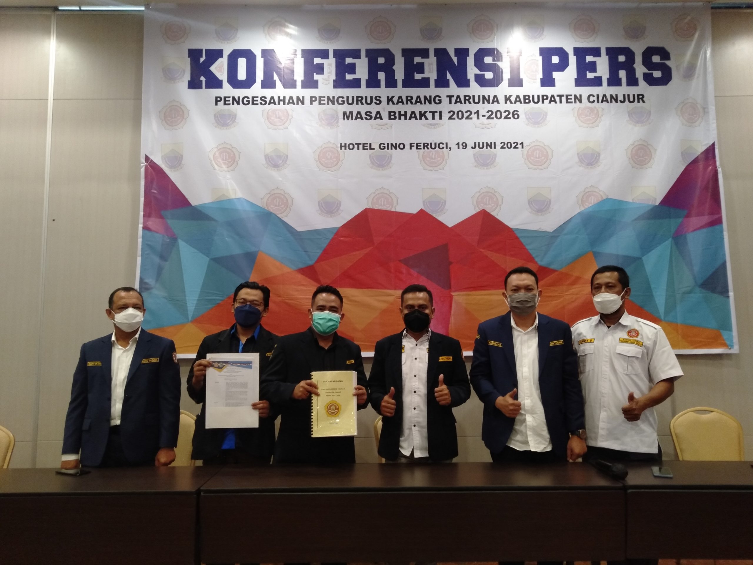 Pengurus Karang Taruna Kabupaten Cianjur 2021-2026 Akhirnya Disahkan