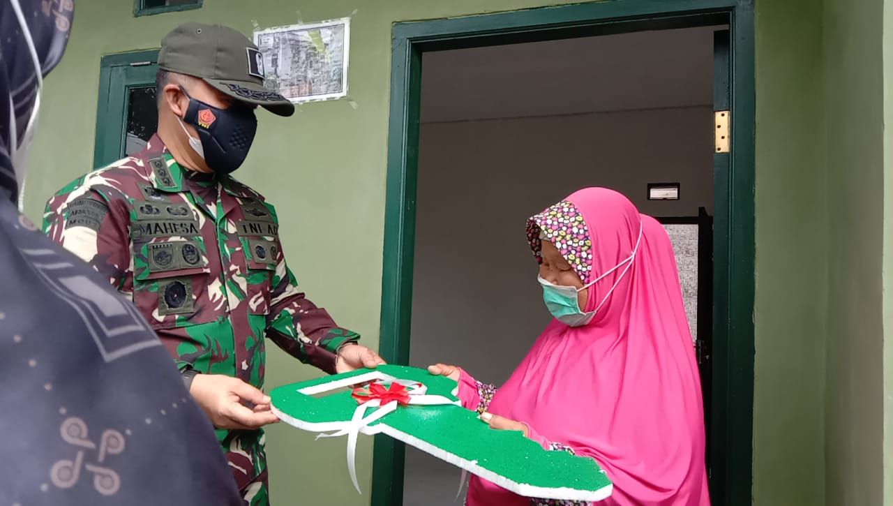 Program TMMD di Desa Ciandam Mande Selesai, Bupati Apresiasi Kodim 0608/Cianjur