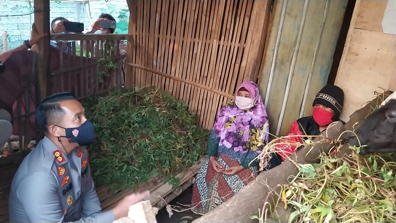 Nenek Kokom Tinggal Satu Atap dengan Kandang Domba, Begini Respon Kapolres Cianjur