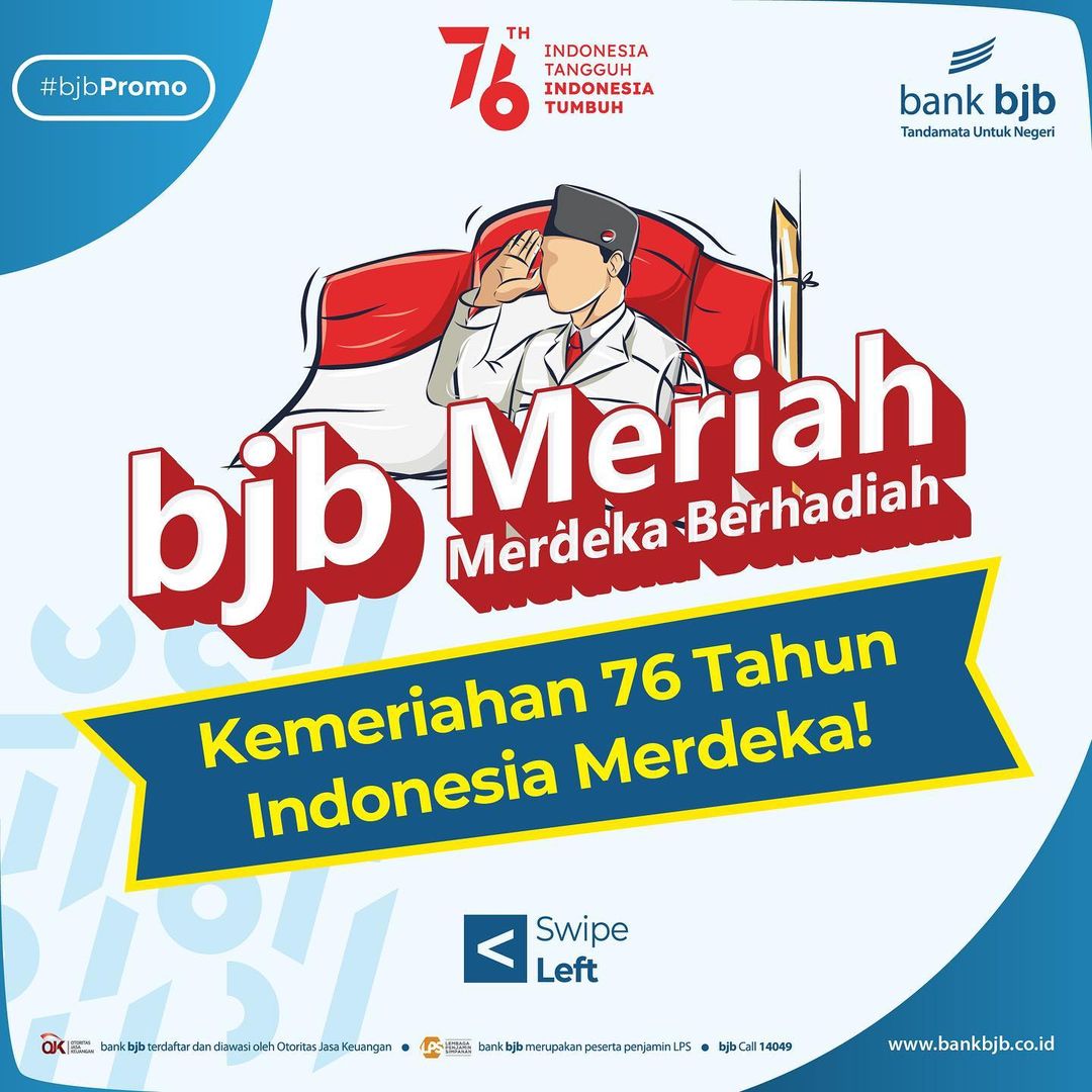 Sambut HUT RI ke-76, bank bjb Gelar Promo 