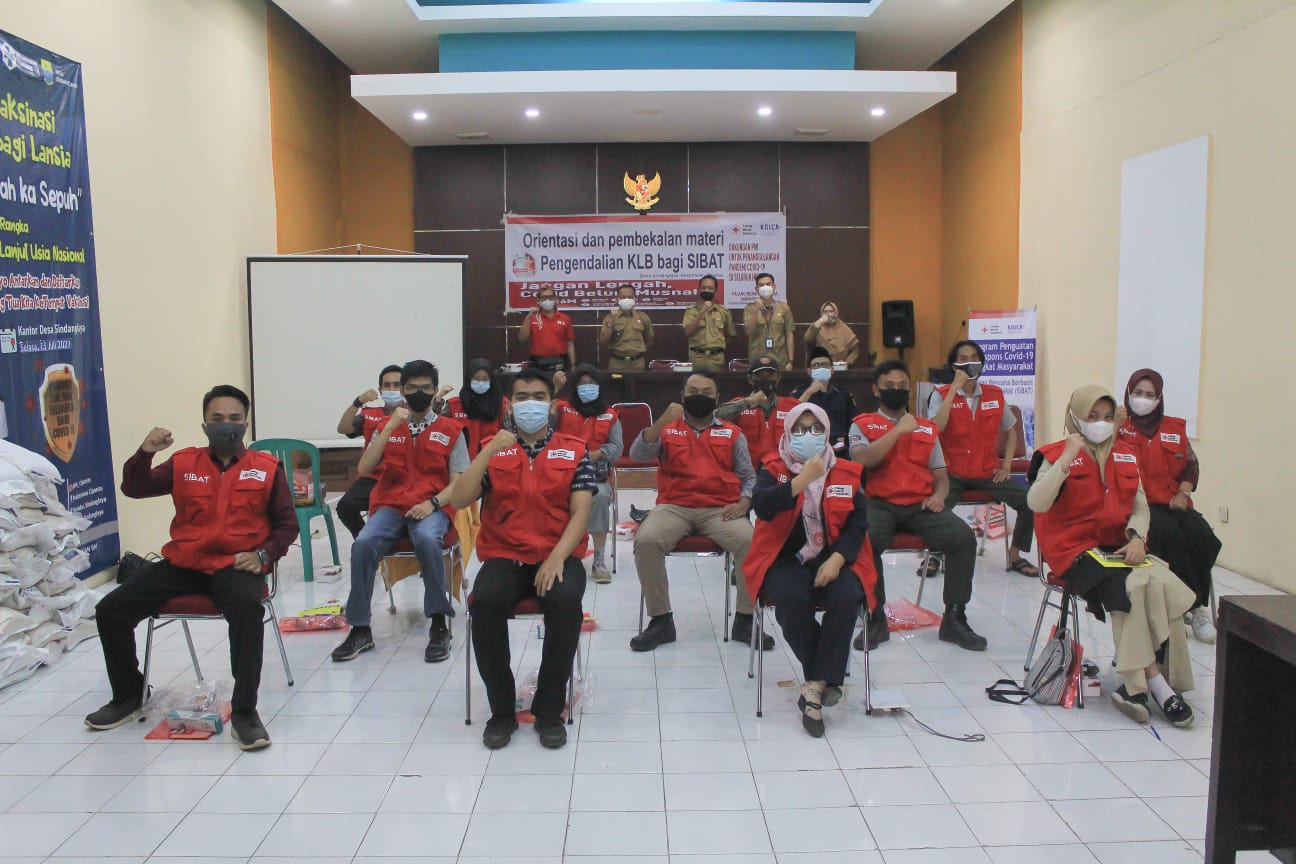 Antisipasi KLB, PMI Cianjur Gelar Orientasi dan Pembekalan bagi Relawan Sibat