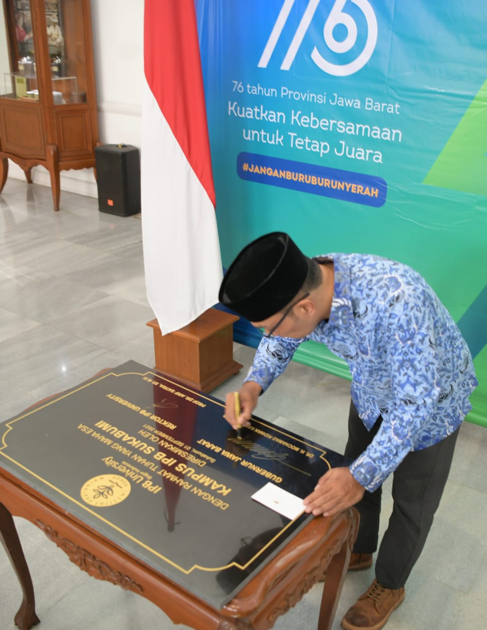 Kampus IPB University Sukabumi Diresmikan, Ridwan Kamil: Bagian Cetak Biru SDM Jabar