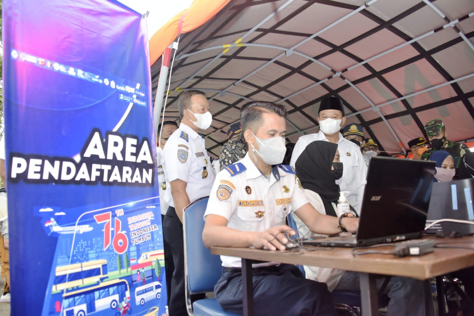 Dishub Jabar Gelar Vaksinasi bagi Pelaku Transportasi