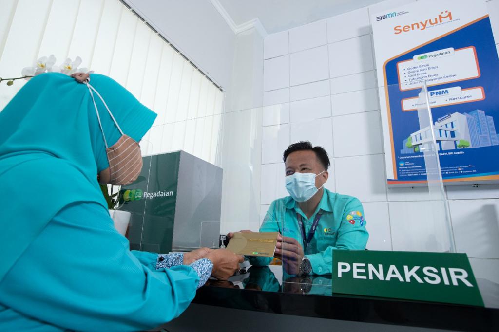 Ekosistem Ultra Mikro Akselerasi Inklusi Keuangan, Per Hari rata-rata 50 Orang Buka Tabungan Emas di Kantor BR