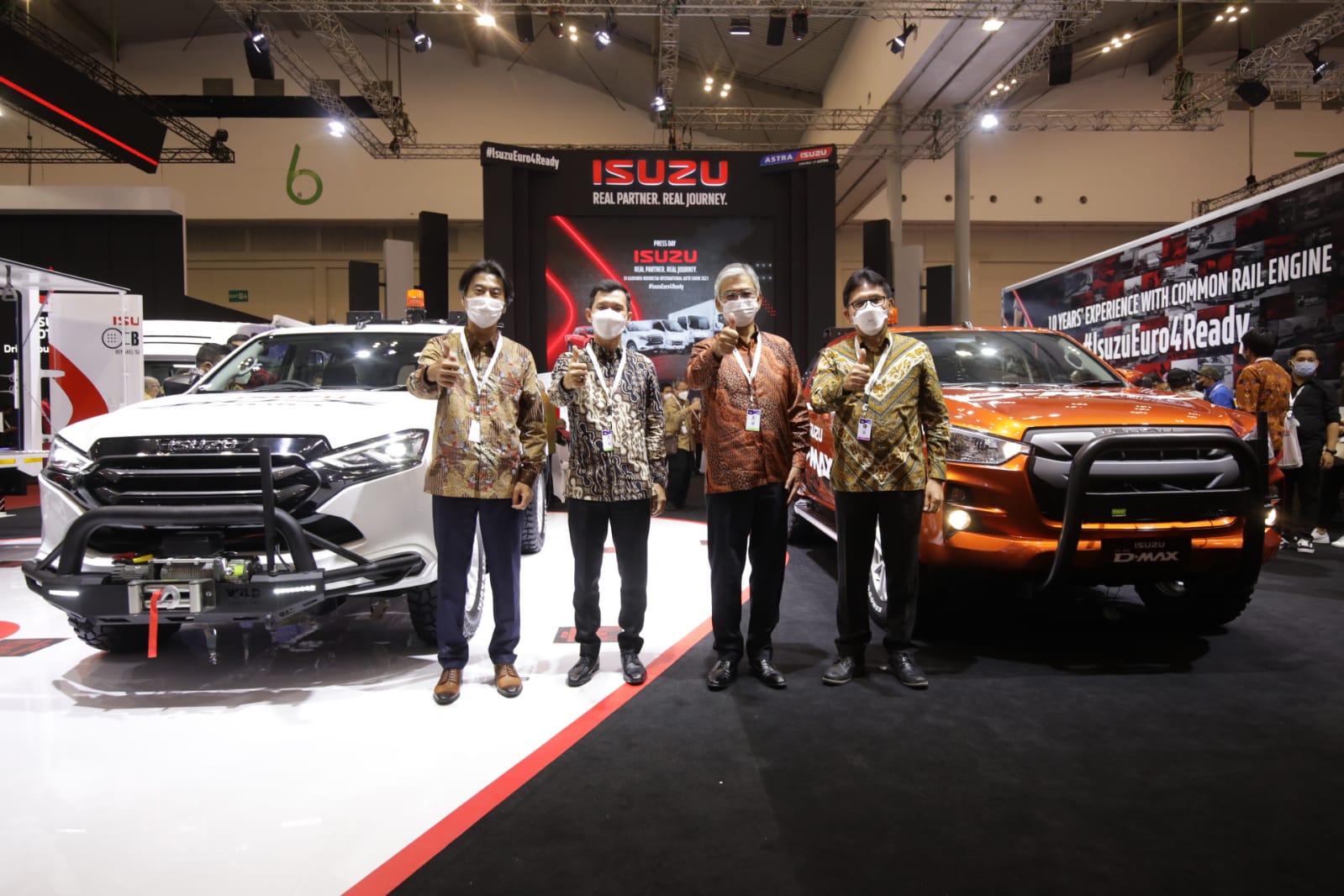 Bantu Pulihkan Perekonomian Indonesia, Isuzu Luncurkan 3 Model di GIIAS 2021