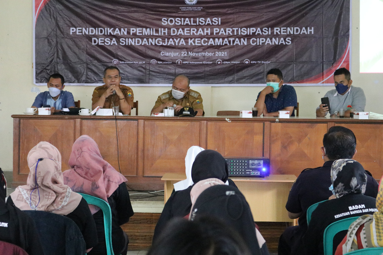 KPU Cianjur Evaluasi Partisipasi Masyarakat