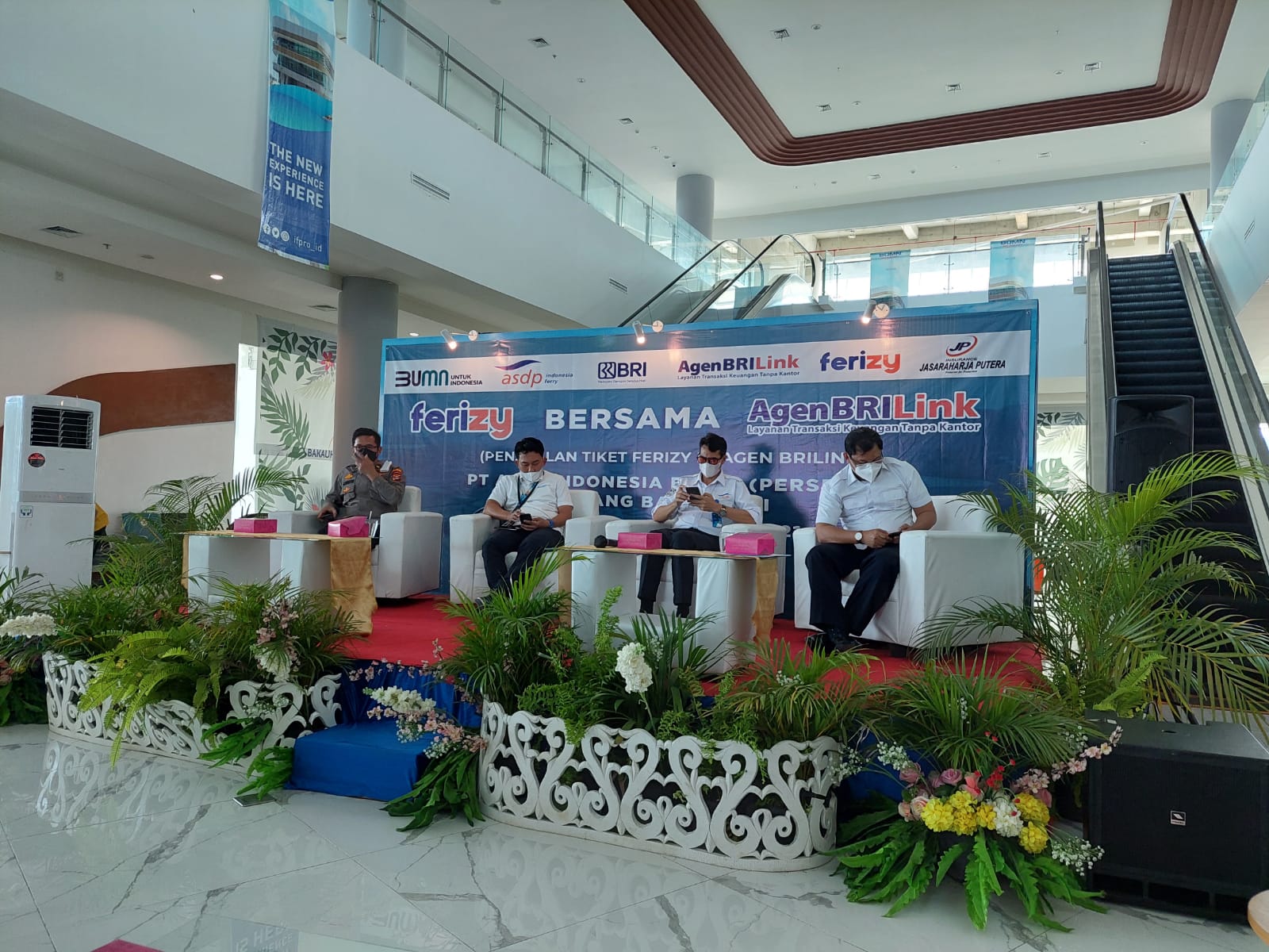 Dukung Protokol Covid Melalui Pembelian Tiket Ferry, BRI Luncurkan Peduli Lindungi Melalui Agen BRILink