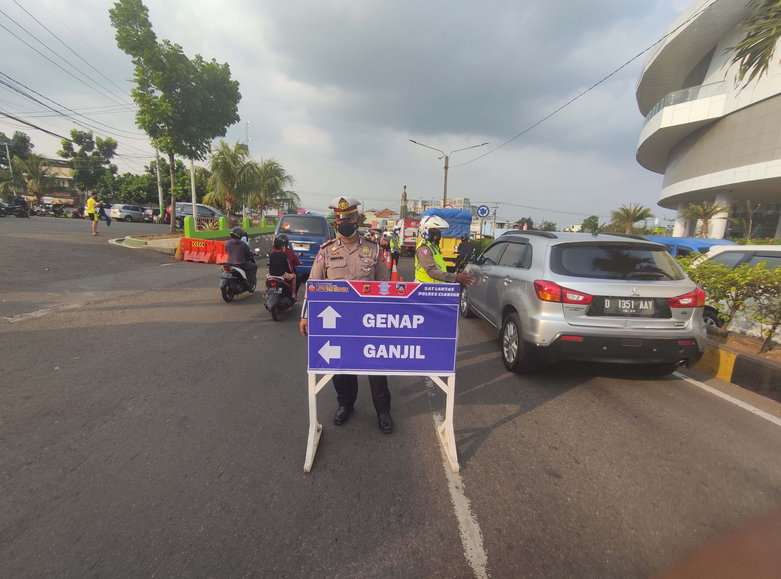 Polres Cianjur Bakal Berlakukan Ganjil Genap Jelang Nataru