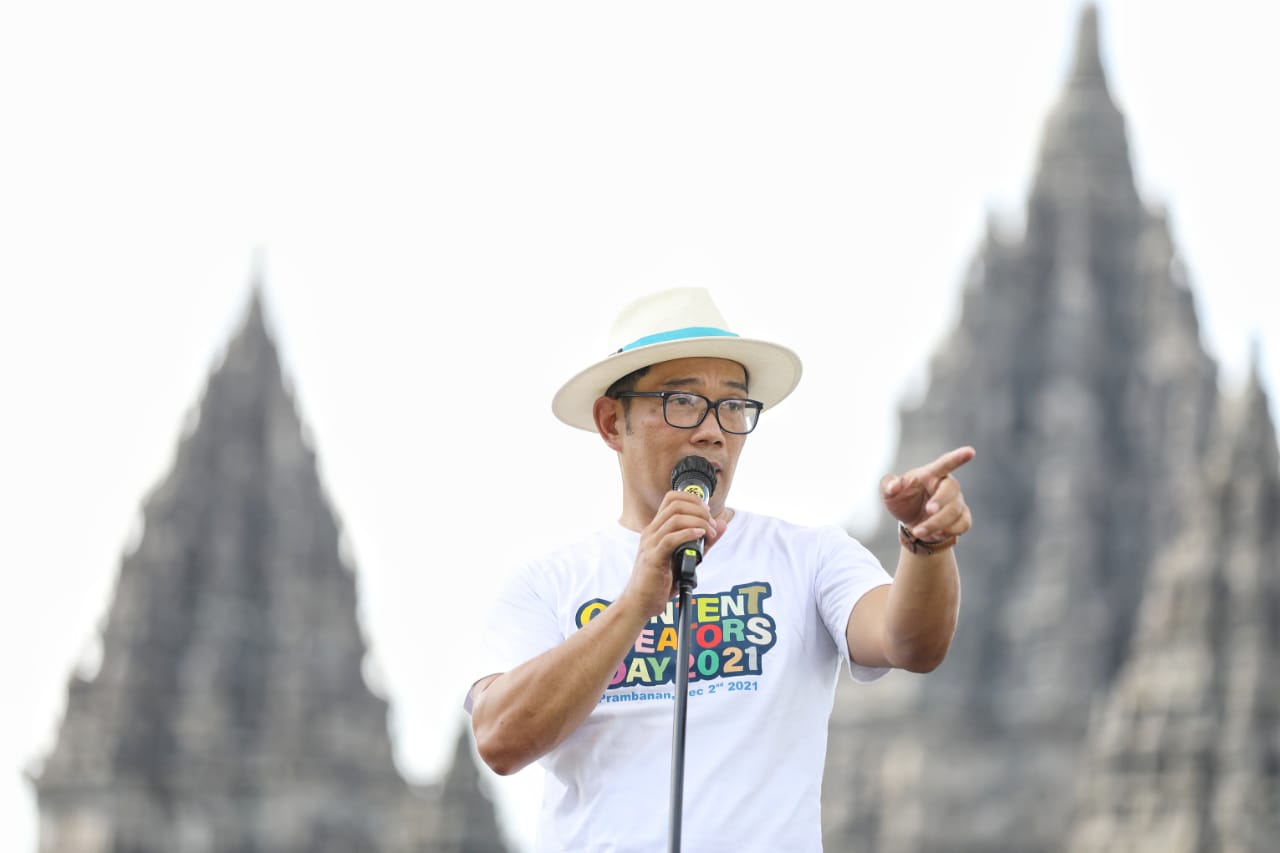 Ridwan Kamil ke Content Creator: Berpikir Kreatif dan Jaga Etika