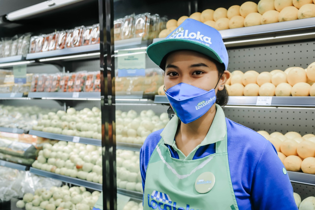 Luncurkan Localoka, BRI hadirkan Fresh Market UMKM