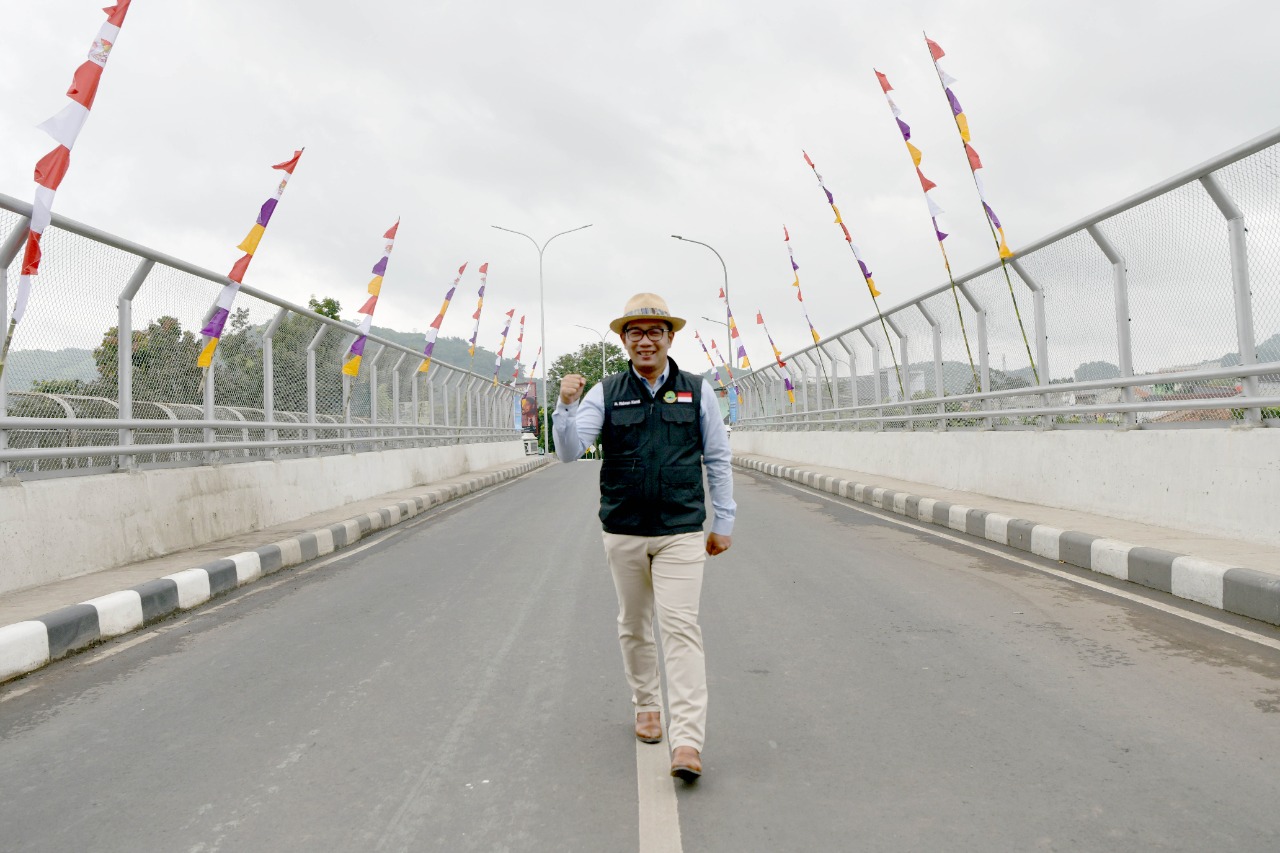 Jembatan Double Track Leuwigajah Cimahi Diresmikan