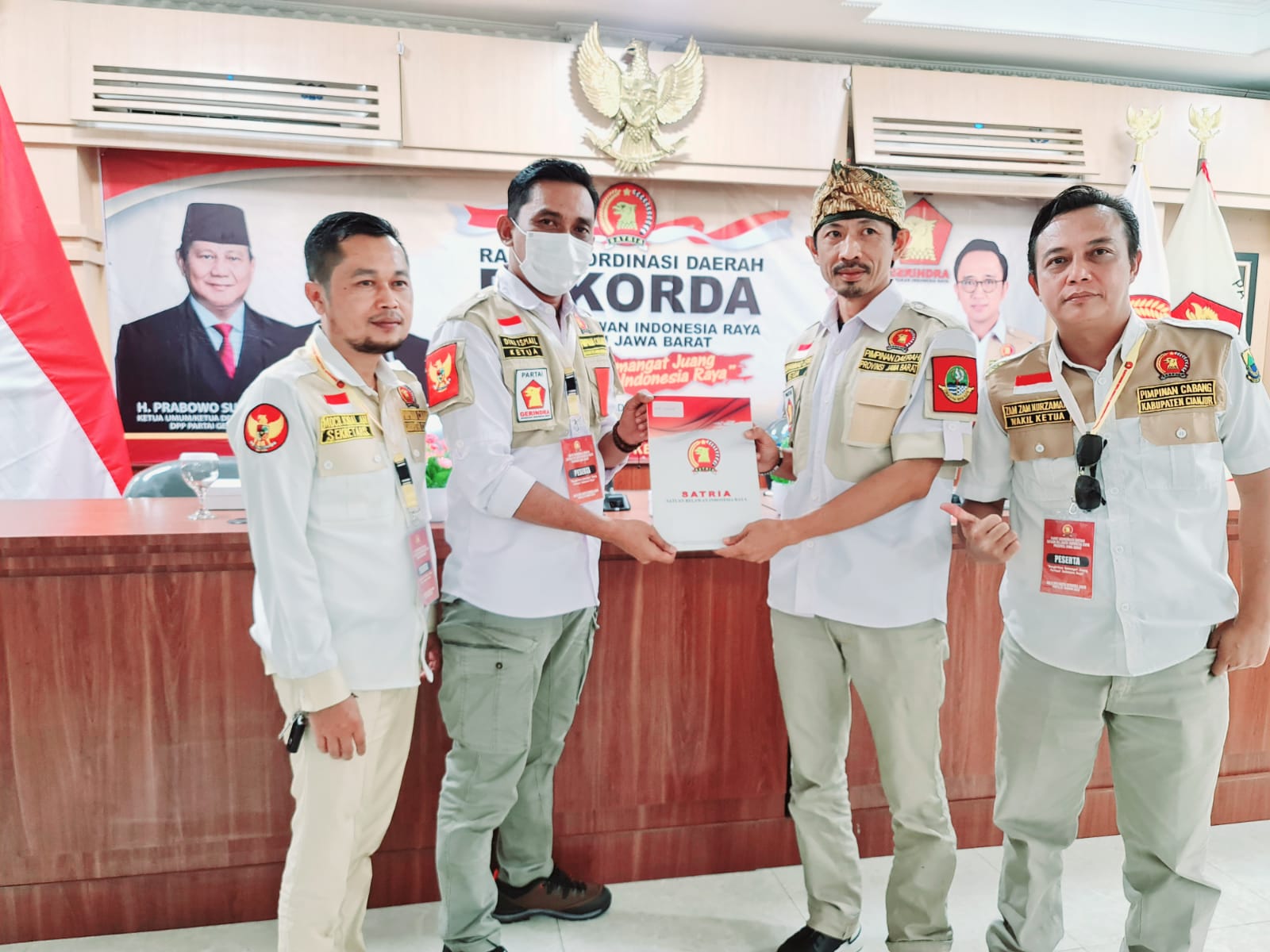 Berharap Prabowo Subianto Jadi Presiden, PC Satria Cianjur Siap Menangkan Pileg, Pilpres dan Pilkada 2024