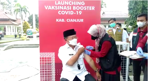 Cianjur Mulai Vaksinasi Booster Hari Ini, Dinkes: Prinsipnya dosis dua sudah enam bulan