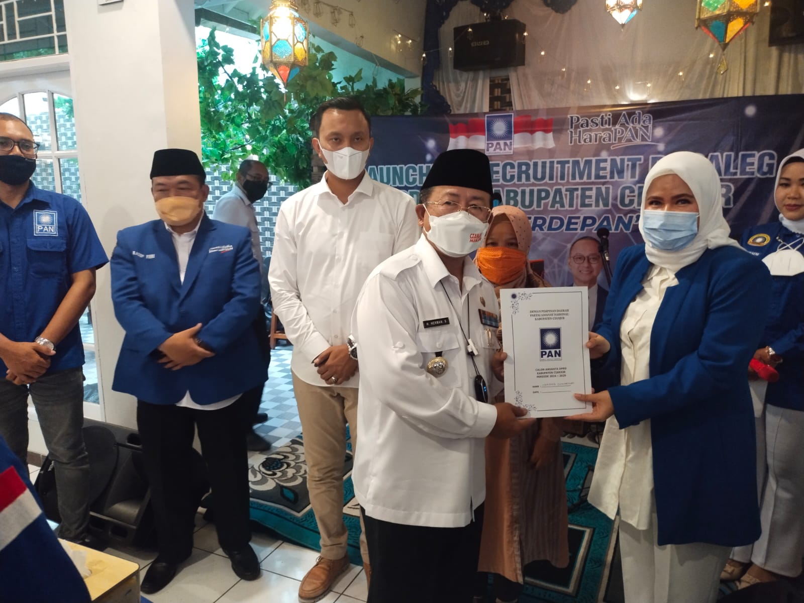 PAN Launching Recruitment Bacaleg 2024, Bupati Cianjur: Silahkan yang Mau Daftar