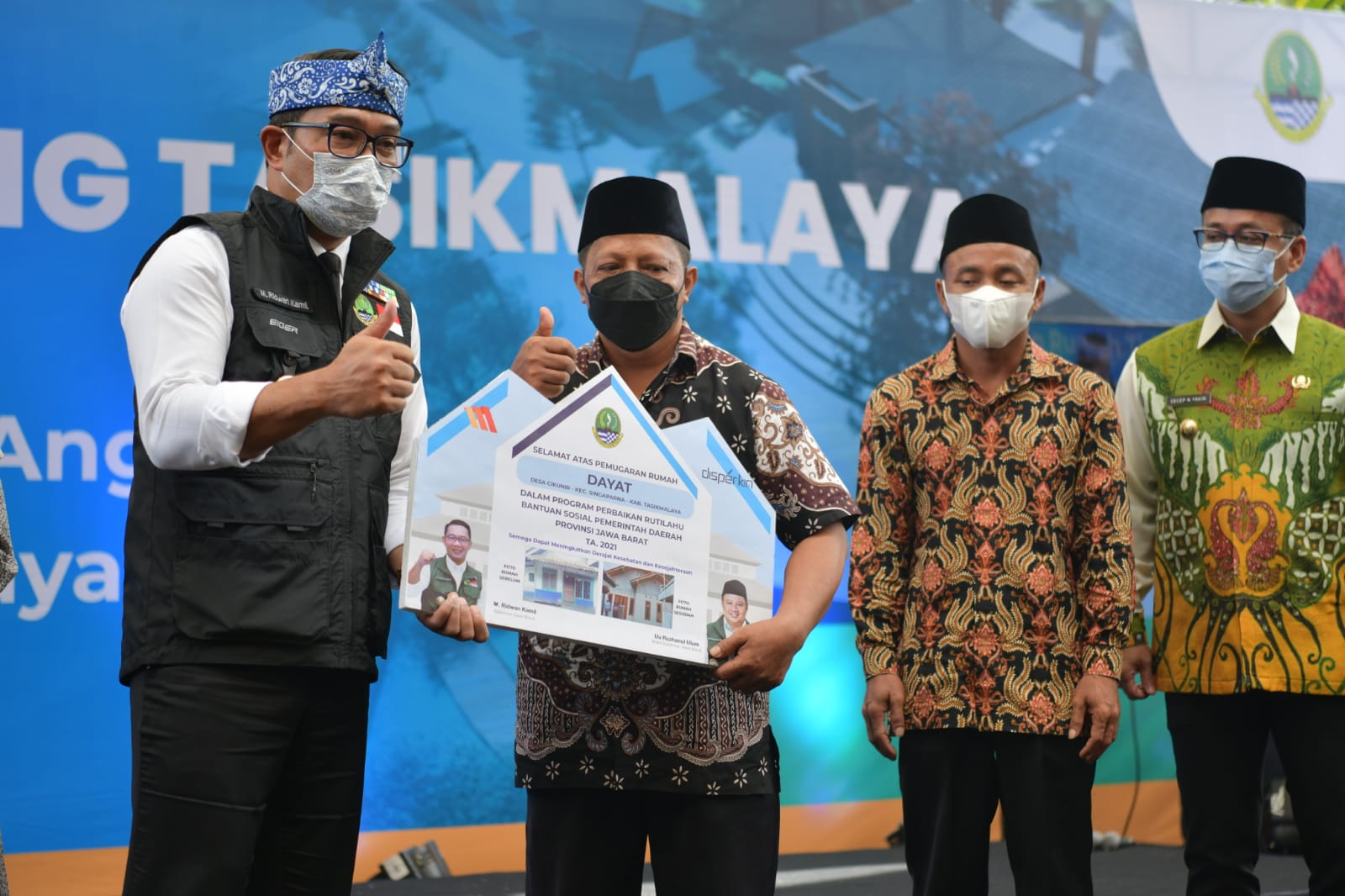 Pusat Budaya Pagerageung Tasikmalaya Diresmikan Ridwan Kamil