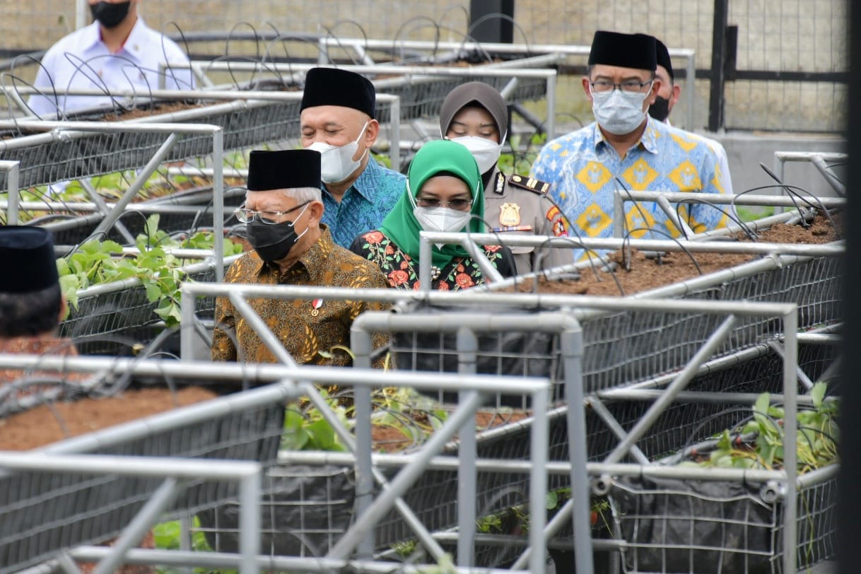 Ponpes di Jabar Menjadi Percontohan Nasional Digitalisasi Pertanian, Wapres: Menjadi Pilot Project Diseluruh P