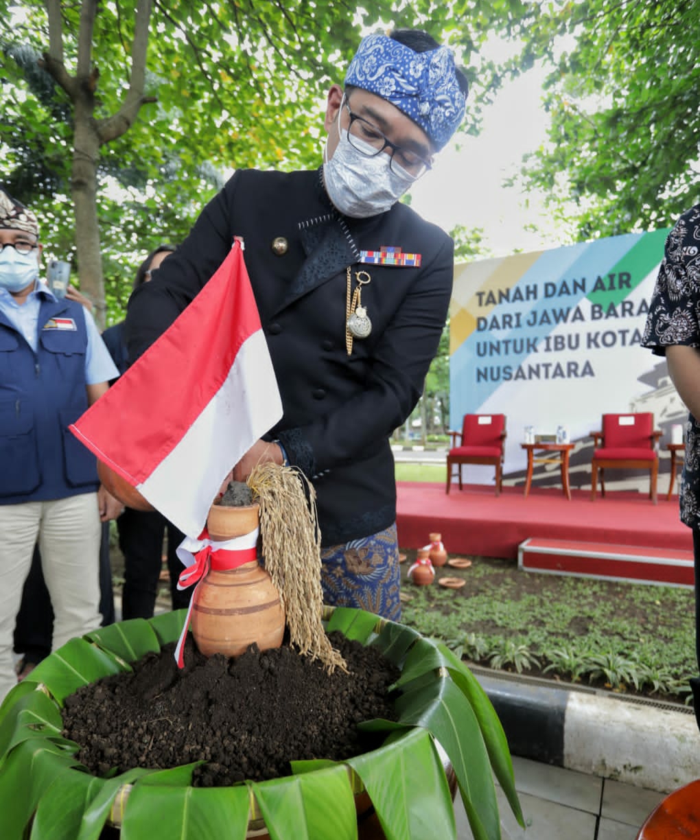 Jabar Himpun Tanah dan Air dari 27 Kabupaten dan Kota untuk IKN di Penajam Paser Utara, Ini Penjelasan Ridwan 