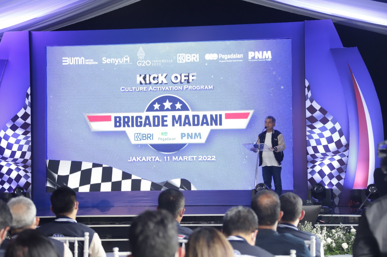 Holding Ultra Mikro Membentuk “BRIGADE MADANI” Untuk Menyebar Pemberdayaan dan Pertumbuhan