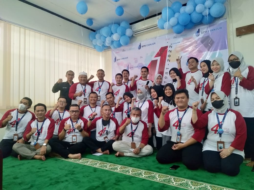 41 Tahun BPR Cianjur Jabar, Usung Tema 'Love, Do, Share'