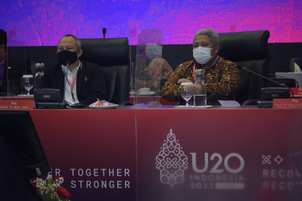 Sekda Jabar Bahas Daya Dukung Perdesaan di Sherpa Meeting U20