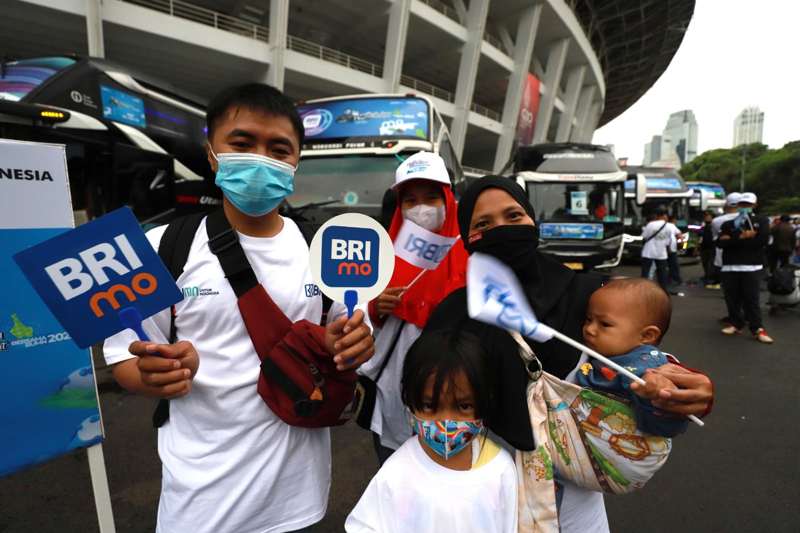 Gaspol! BRI Fasilitasi 2.190 Seat Mudik Gratis Bagi Masyarakat