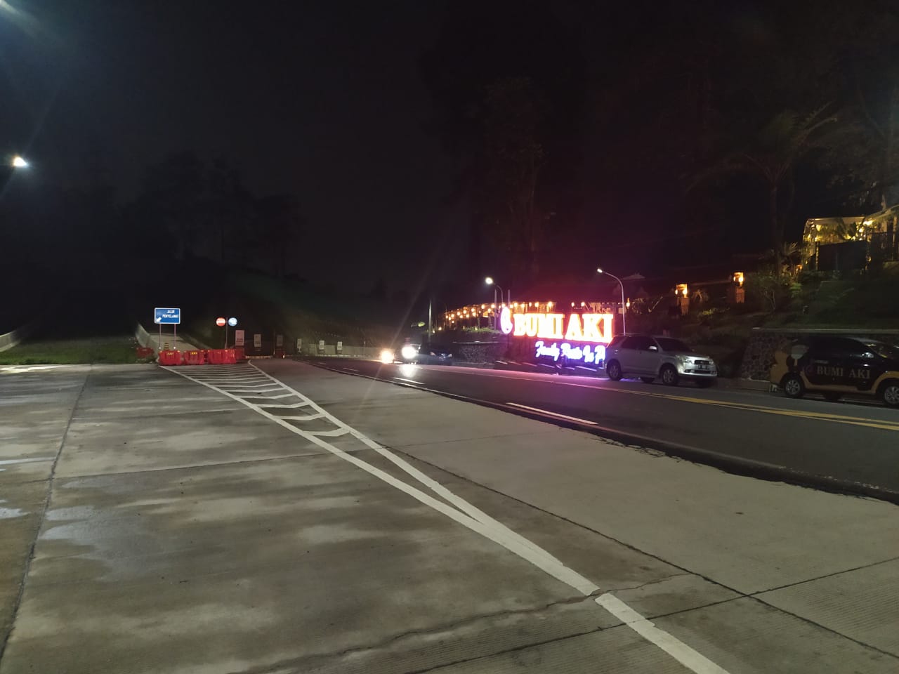 Pemudik Lintasi Jalur Puncak Ciloto Cianjur Mulai Berkurang