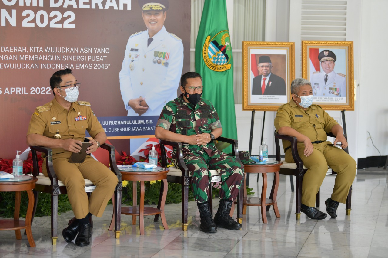 Ridwan Kamil Hadiri Peringatan ke-26 Hari Otonomi Daerah