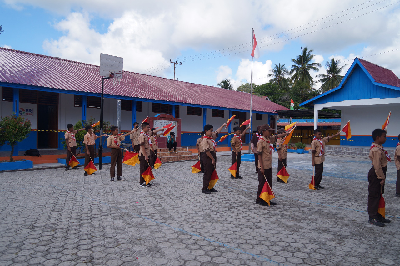 'Ini Sekolahku' Berlanjut, BRI Renovasi SDN 006 Bandarsyah Natuna