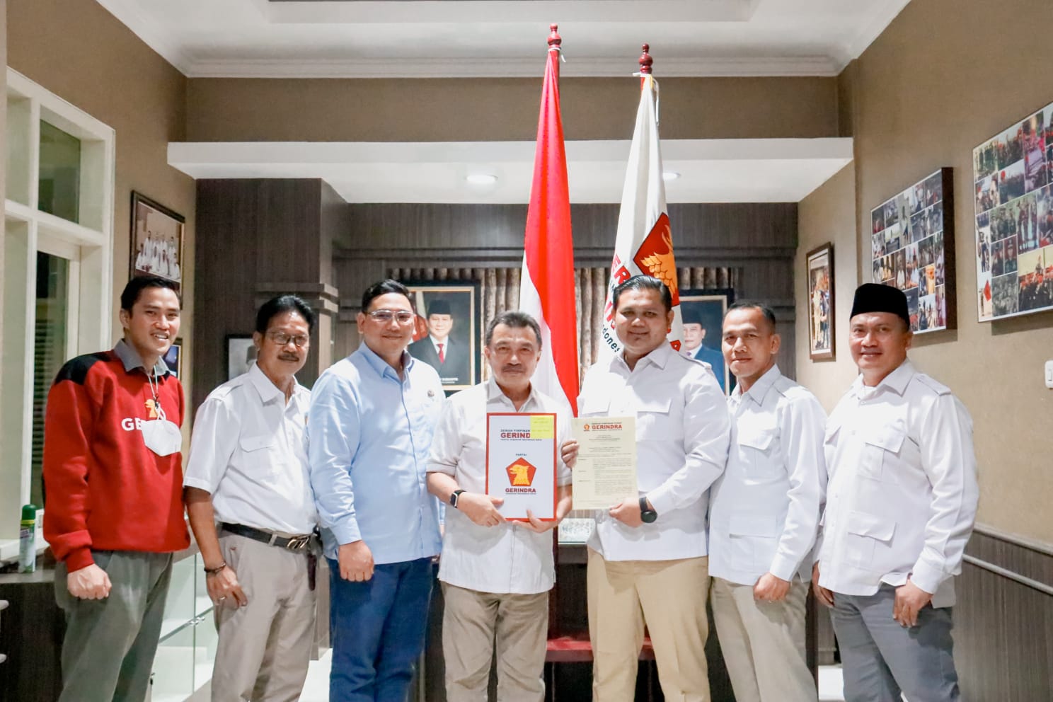 Terima SK, Ganjar Ramadhan Jabat Ketua DPC Partai Gerindra Cianjur