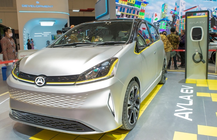 Mobil Listrik Ayla EV Ditampilkan Daihatsu di GIIAS, Harga Berapa?