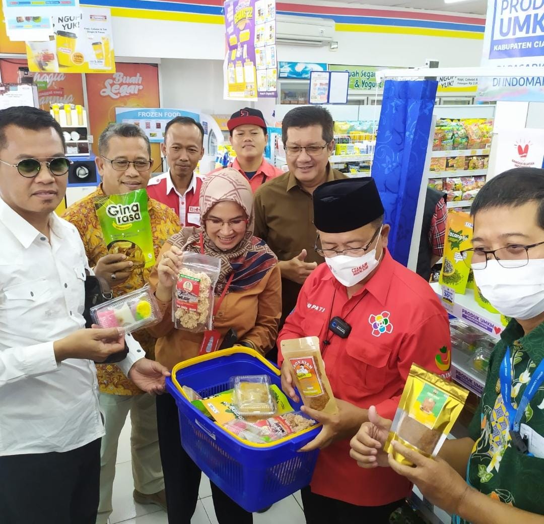 Produk UMKM Cianjur Masuk Ritel Modern