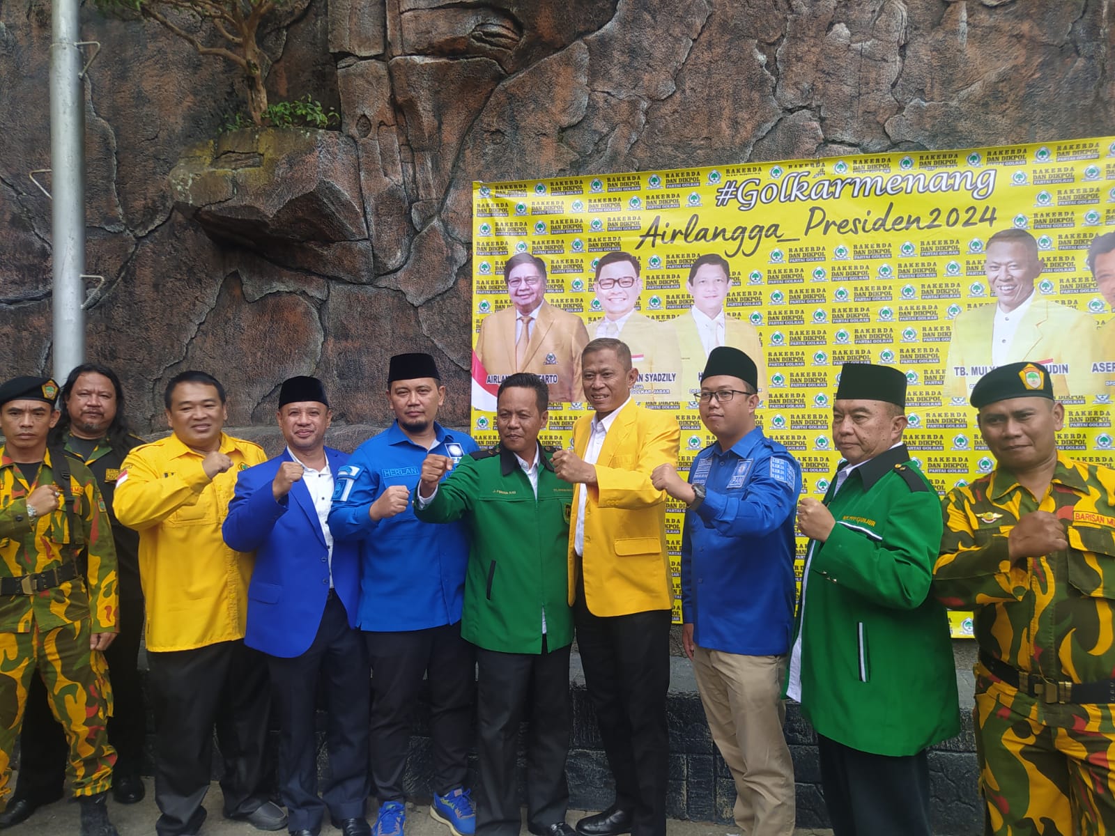 Bersama Golkar Deklarasikan KIB di Cianjur, PPP Sebut Sangat Seksi, PAN: Kami Patsun Pada Ketua Partai Masing-