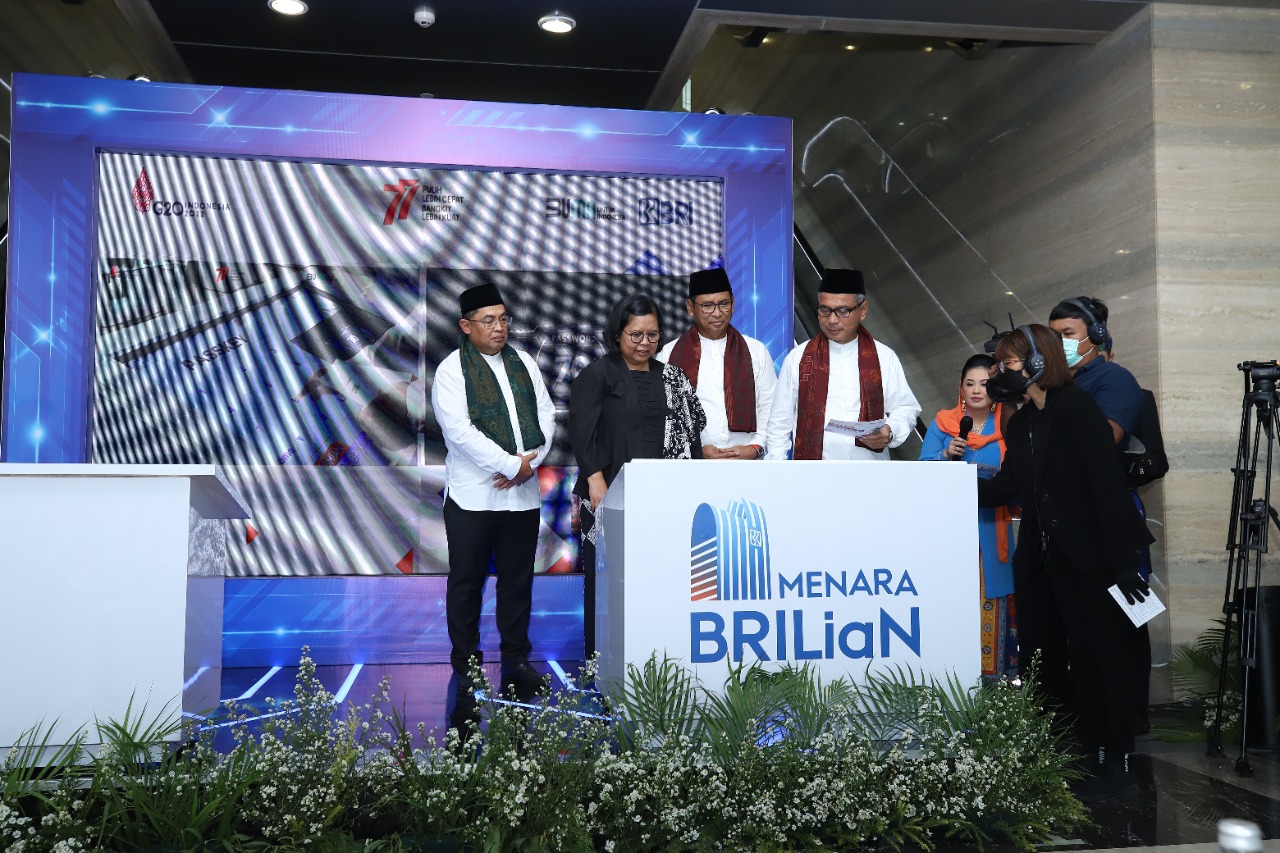 Rayakan Hari Kemerdekaan, BRI Resmikan Menara BRILian Berkonsep Green dan Smart Building