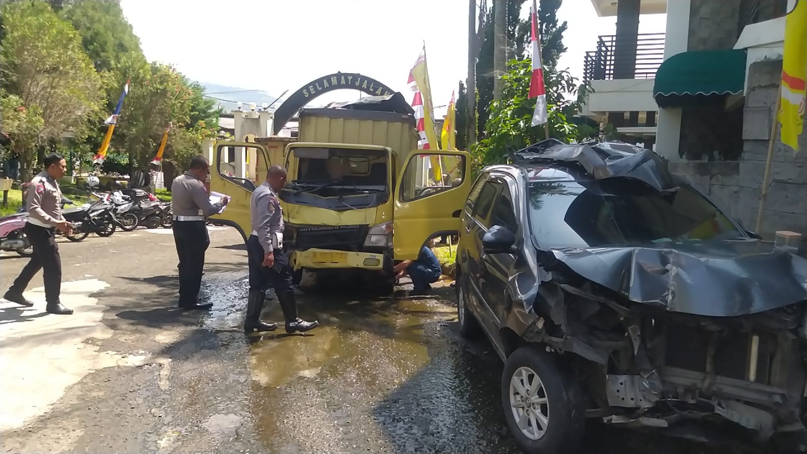 Kecelakaan Beruntun di Ciloto Cianjur, Diduga Truk Boks Alami Rem Blong